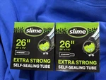 Lot Of Slime Self-sealing Tubes (26" X 1 3/8") Schrader Valve #30044. Fixed Price $21.00.