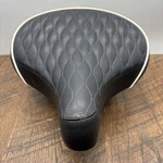 Schwinn Cruiser Bike Saddle Black Wide Quilted Padded Comfort Seat. Fixed Price $29.98.
