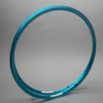 Velocity Aerohead 28H 650C (571) Blue Anodized Rims - Teal Aluminum Pair. Fixed Price $89.99.