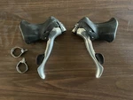 Shimano 105 ST-5510 2/3X9 Road Bike Shifter Pair. Fixed Price $85.00.