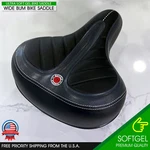 Gel Saddle Wide Seat Cushion Soft Comfy Big Bum Pad Cruiser Bicycle E-bike. Fixed Price $29.99.