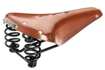 Brooks Flyer Bicycle Saddle Honey Leather Steel Rivets. Fixed Price $172.50.
