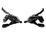 Shimano ST-EF60 7X3 Silver/black Brake Levers Pair Mountain Bike Shifters. Fixed Price $19.00.