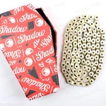 The Shadow Conspiracy Interlock V2 Half Link 1/2" 1/8" Bmx Bike Chain - Gold. Fixed Price $54.95.
