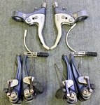 Shimano Deore Lx BR-M570 Brakes And BL-M570 Levers. Fixed Price $50.00.