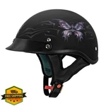 Vcan Cruiser Butterfly Motorcycle Half Helmet. Fixed Price $115.99.