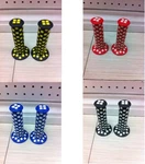 Old School Bmx Bicycle Day Luen 800 Checkerboard Grips 4 Colors. Fixed Price $10.99.