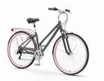 Sixthreezero A/o Rosa Limited 7 28" Wheel Hybrid Bicycle - Neon Flower/pink. Fixed Price $366.87.