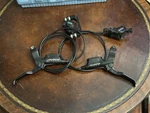 Avid Juicy 3 Hydraulic Disc Brake Levers And Calipers Front Rear. Fixed Price $17.99.