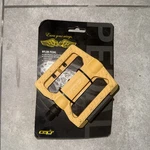 Gt Bmx Pedals Yellow Nylon New. Fixed Price $20.00.
