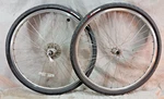 Shimano FH-MC18 26" Bike Mtb Wheel Set 36S Hyperglide 8S Freehub Wtb Femco Rims. Fixed Price $90.91.