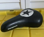 Black Mongoose Bmx Bike Seat With Star (9 1/2"). Fixed Price $12.00.