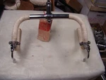 Vintage Drop Bar, Stem, And Brake Levers From 24" Raleigh Record. Fixed Price $34.99.