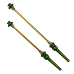 Kcnc Grooving Qr Road Titanium Axle Hub Skewer , Green. Fixed Price $105.00.