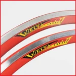Nos Vuelta Rodi Airline 4 Clincher Rim 28" 700C 32H Vintage Road Bike Red Aero. Fixed Price $99.00.