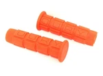 Oury Mountain Grips 120MM Orange Pair Flanged Mtb Usa. Fixed Price $9.49.