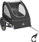 Retrospec Rover Kids Bicycle Trailer Single And Double Passenger Children Fold. Fixed Price $172.03.