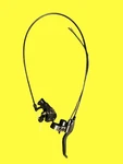 Oem Niu BQI-C3 Pro Electric Bike Left Front Brake With Bell #2570 Nbcp. Fixed Price $34.50.