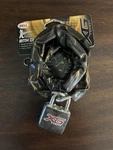 Bell Bmx Chain Xg Games Hardened Steel Padlock Vinyl Cover. Fixed Price $12.79.