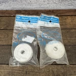 Vintage Hunt-wilde Bicycle Handlebar Tape White Nos New Pair Grip Wrap Made Usa. Fixed Price $22.07.