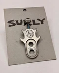 New Surly Tuggnut Chain Tensioner 10MM Axle TP98 Silver Fixed Gear Single Sp. Fixed Price $40.00.