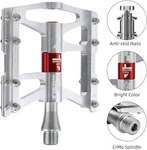 Rockbros 4 Bearings Mtb Bike Pedals Platform Flat Aluminum Alloy 9/16". Fixed Price $31.99.