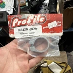 Profile Racing Slim Jim Aluminum Seatpost Clamp 31.8MM Silver Bmx. Fixed Price $130.00.