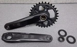 Shimano Xt FC-M8120-1 Crankset 165MM, 12-SPEED, Dm, 55MM, Hollowtech Ii *oe*. Fixed Price $139.00.