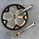 Brompton Crankset With 54T Chain Ring 170MM Arms For Square Taper Bb. Fixed Price $48.00.