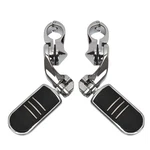 Himiki Motorcycle Highway Crash Bar Short Angled Foot Pegs, Chrome. Fixed Price $75.98.