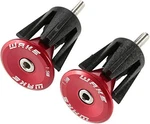 Wake Bike Handlebar End Caps, Aluminum & Rubber, Red, Fits Mtb/road/folding. Fixed Price $6.01.