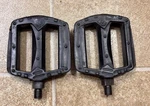 Oldschool Gt VP-912 Platform Pedals Black Dated 89 Bmx Freestyle Dyno Compe. Fixed Price $20.00.