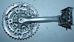 Shimano Stx Driveside Crank Arm BCD94/60 42/32/22T 175MM Silver Jis Usa Shipper!. Fixed Price $90.91.