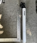 Fsa OS-250 Aluminum Seatpost 31.6MM X 350MM White/black SL-250-SBS. Fixed Price $48.00.