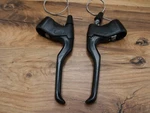 1989 Brake Lever Set Shimano Gs BL-M200 Via Japan 4-FINGER 22.2 Mm. Fixed Price $30.00.