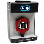 Crank Brothers Candy 2 Red Clipless Pedals & Cleats Dual-sided Mountain Bike. Fixed Price $64.95.