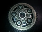 2012 Ducati M1100 Evo Abs Rear Sprocket Flange Hub Ring Gear Used Oem. Fixed Price $49.50.