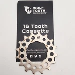 Wolf Tooth 16 Bicycle Cassette Cog Silver Fits Sram / Shimano Nos. Fixed Price $26.99.