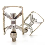 Mks Esprit Ezy Quick Release Bike Platform Pedals - 9/16" Titan Color. Fixed Price $95.90.