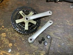 Shimano FC-TY21 Mtb Triple Crankset 48-38-28T 170MM. Fixed Price $30.00.