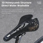 West Biking Bicycle Saddle 3D Honeycomb Hollow Mtb Road Bike Seat Cushion Black. Fixed Price $21.57.