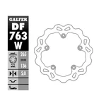 Galfer Solid Mount Wave Brake Rotor - Rear DF763W. Fixed Price $117.75.