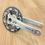 Shimano Deore Xt FC-M770 Crankset 44/32/22T, Hollowtech Ii 9S Silver 175MM. Fixed Price $99.95.