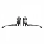Sunlite Touring Brake Levers Silver Pair - Steel, 22.2MM Clamp For Caliper &. Fixed Price $12.48.