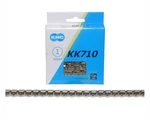 Bike Kmc Chain 1/2X1/8X112-1/2 Link 1/SPEED Kool Knight KK710 Silver.. Fixed Price $46.70.