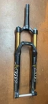 Fox Float 32 Ctd 26" 130MM Travel Fork, 15X100 Thru Axle, Tapered Head Tube. Fixed Price $125.00.