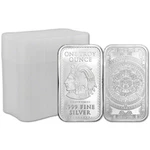 1 Oz. Golden State Mint Silver Bar Aztec Calendar .999 Fine Tube Of 20. Fixed Price $1584.18.
