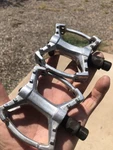 Wellgo LU-93 Cage Body Pedals 9/16. Fixed Price $30.00.