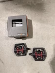 Xpedo Gfx Neo Dual Sided Clipless Platform Pedals - Black/red. Fixed Price $40.00.
