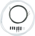 Shimano Road Optislick Derailleur Cable And Housing Set, White. Fixed Price $31.00.